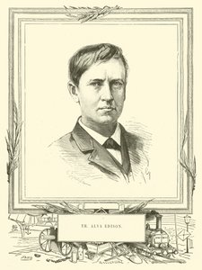 Thomas Alva Edison af French School